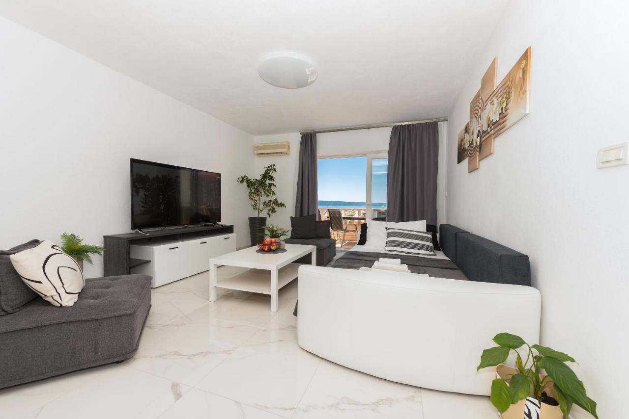 Apartment Sole Mio -Sea View Μακάρσκα Εξωτερικό φωτογραφία